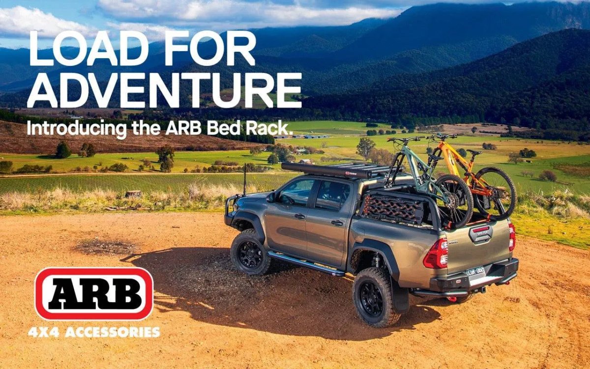 Bed Rack System ARB + Galerie de toit Baserack | Toyota Hilux Revo 2016+ Double Cab - Toyota Hilux 2016+