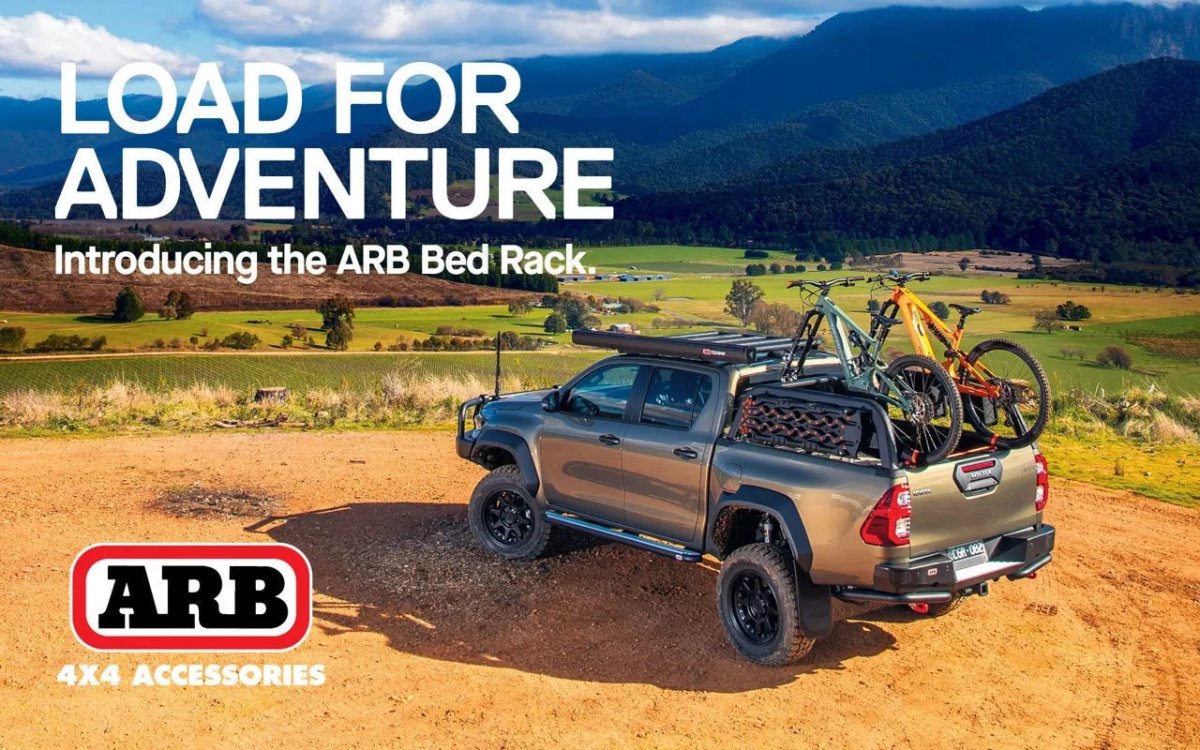 Bed Rack System ARB (Seul)| Ford Ranger 2023+ Double Cab - Ford Ranger/Raptor 2023+