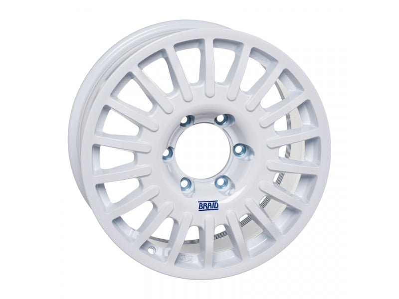 Jante Alu BRAID Winrace Blanche 7x16 6x139.7 ET40 CB93 - Ford Ranger 2012-2022