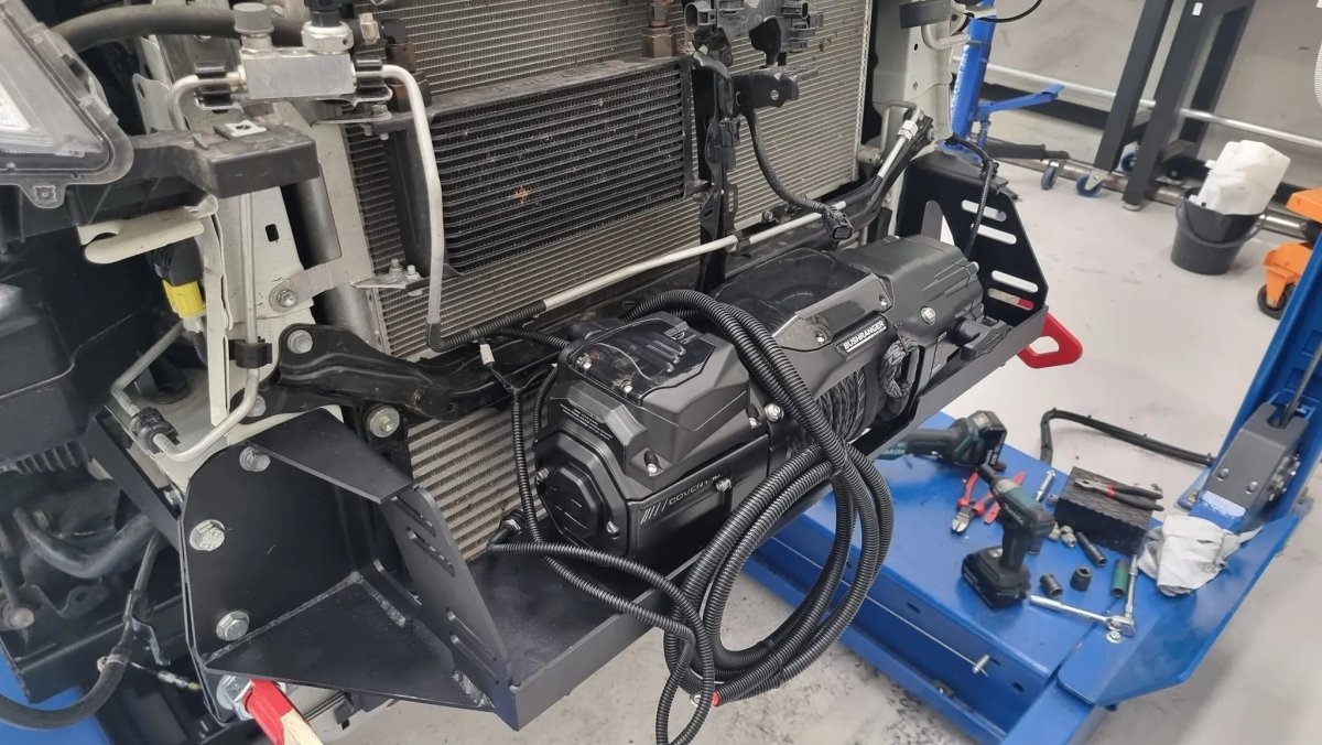 Treuil COVERT 10 Bushranger | 12V | 4536 KG | Acier - BYD Shark 2024+