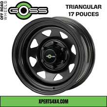 Jante Acier GOSS TRIANGULAR - 17 pouces - Black - Dacia Duster 2010-2023