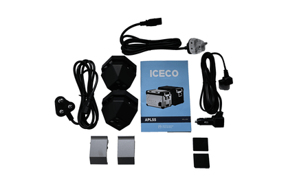 Refrigerateur/Congelateur ICECO 55L Double Compartiments - Argent - BYD Shark 2024+