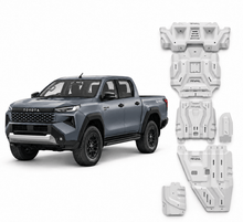 Kit 4 blindages aluminium 4 mm Toyota Hilux Travo 2026+ – RIVAL4X4 - Toyota Hilux 2026+