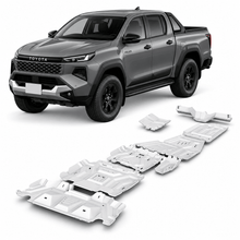 Kit 6 blindages aluminium 4 mm + différentiel 6 mm Toyota Hilux Travo 2026+ – RIVAL4X4 - Toyota Hilux 2026+