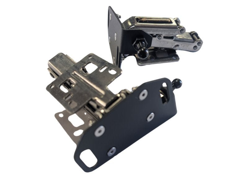 Kit charnières côté gauche Emuwing pour ouvrant latéral papillon - Toyota 70 Series