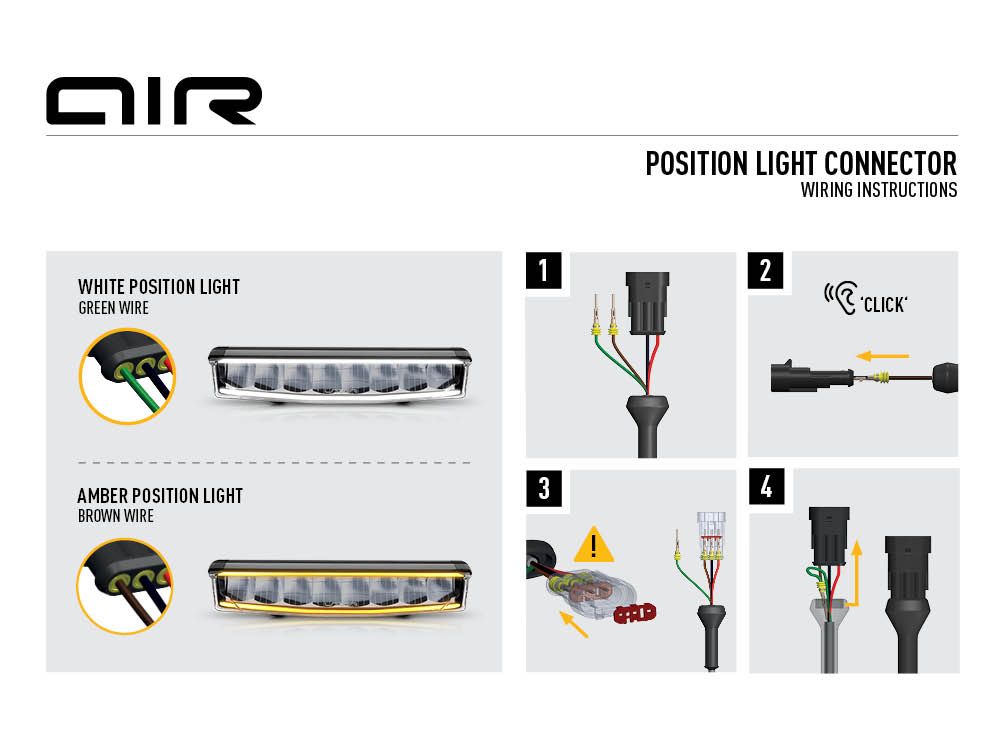 LAZER LAMPS AIR-55 Balise — Phare LED Compact 6800 lm - BYD Shark 2024+