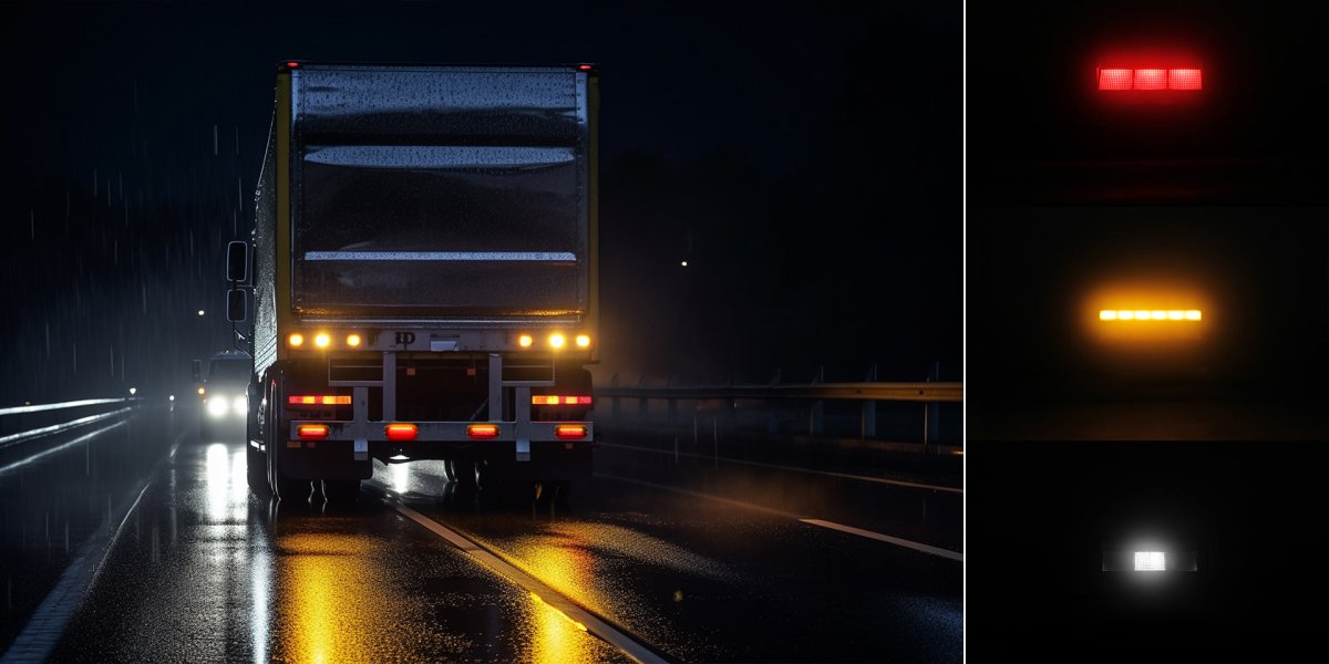 LUMIDRIVE ADVERTISOR Intégré - Feu LED Signalisation Arrière Étanche - BYD Shark 2024+
