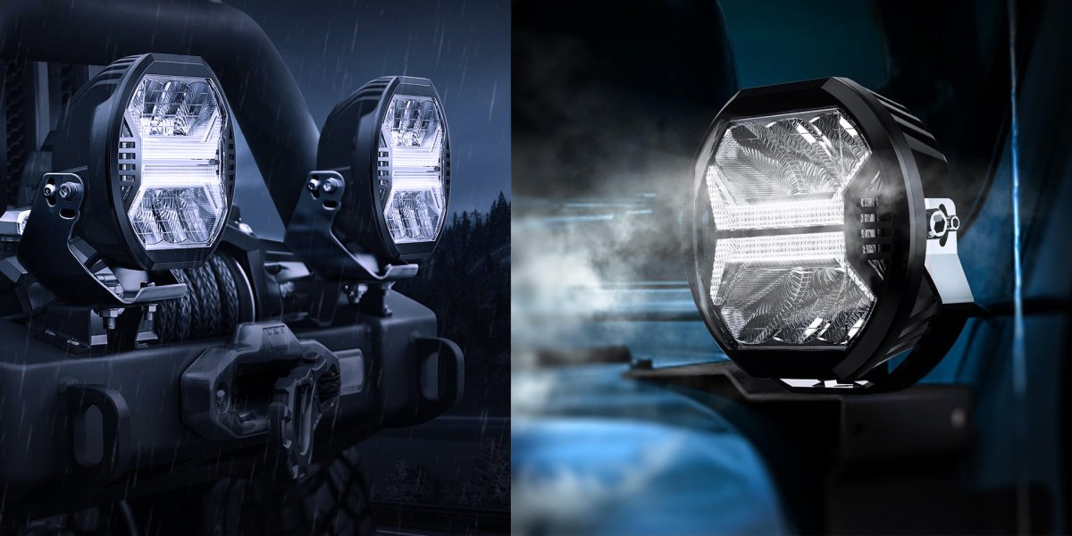 Phare de Conduite LED Lumidrive XDRIVE 5.75 - Puissance & Style - BYD Shark 2024+