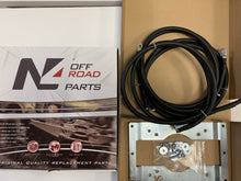 Kit support spécifique de fixation déport 1 mètre pour boitier relais de treuil Warn VR Evo Zeon Tabor N4-Offroad - BYD Shark 2024+