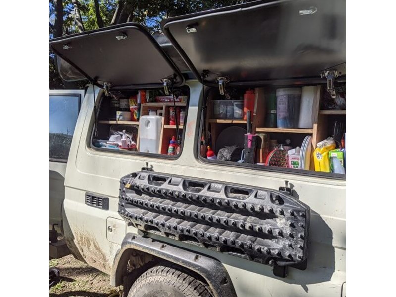 Ouvrant latéral papillon Emuwing arrière gauche pour Land Cruiser HZJ75 et HZJ78 - Toyota 70 Series