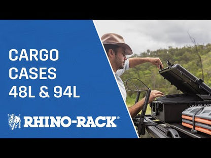 Cargo Case 48L - Waterdichte en robuuste behuizing 4x4 - RHINO-RACK