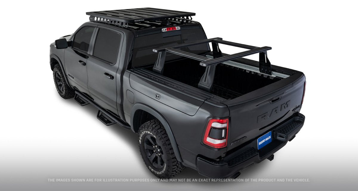 Kit 2 Barres de benne 2 barres Reconn-Deck Dodge Ram 2500/3500 2010+ - RHINO-RACK -