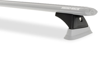 Kit 2x Barres de Toit 1260mm + RCH Trackmount - RHINO-RACK - Nissan Navara D22