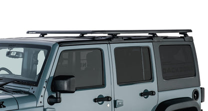 Kit Galerie de Toit + RLT600 Jeep Wrangler JK 4 Portes - 1800mm x 1430mm - RHINO-RACK - Jeep JK