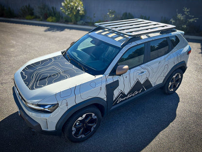 Kit Galerie intégrale Pioneer 1300x1240mm - Dacia Duster 2024+ - RHINO-RACK - Dacia Duster 2024+