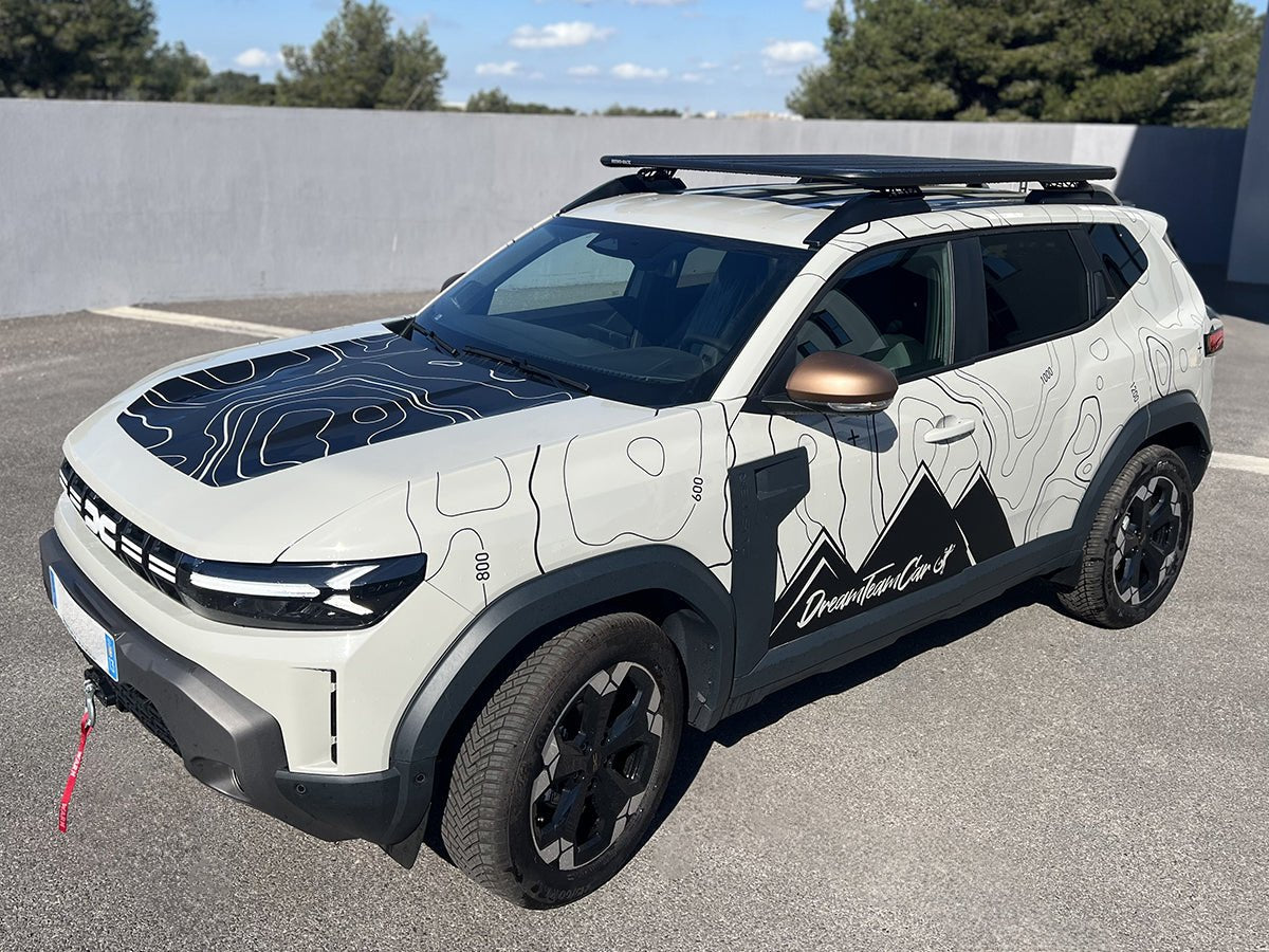 Kit Galerie intégrale Pioneer 1500x1240mm - Dacia Duster 2024+ - RHINO-RACK - Dacia Duster 2024+