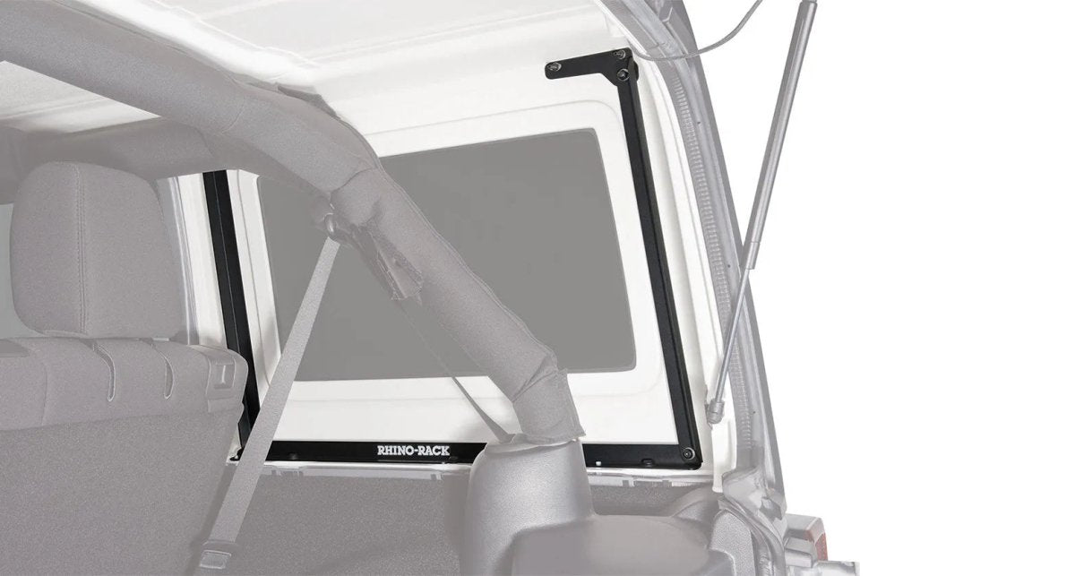 Kit x2 Barres de Toit 1500mm Heavy Duty (Système Backbone) - Jeep Wrangler JK 2 portes - RHINO-RACK - Jeep JK