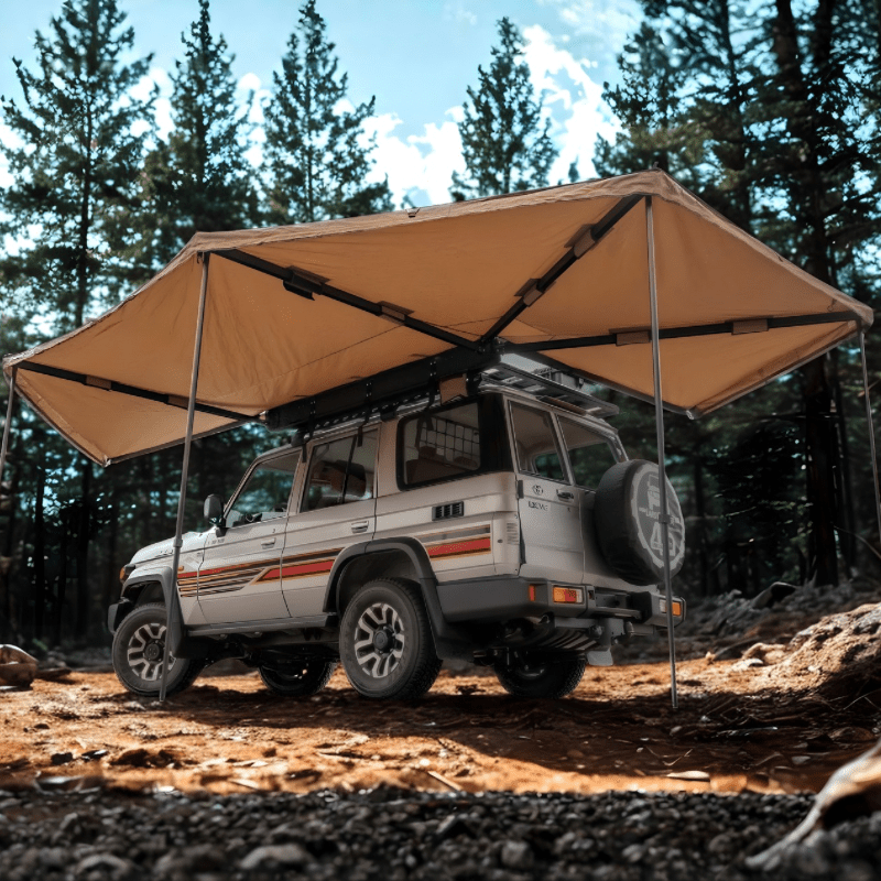 Pack Auvent 270° Auto-portant + Parois | Batwing Côté Gauche - RHINO-RACK - BYD Shark 2024+
