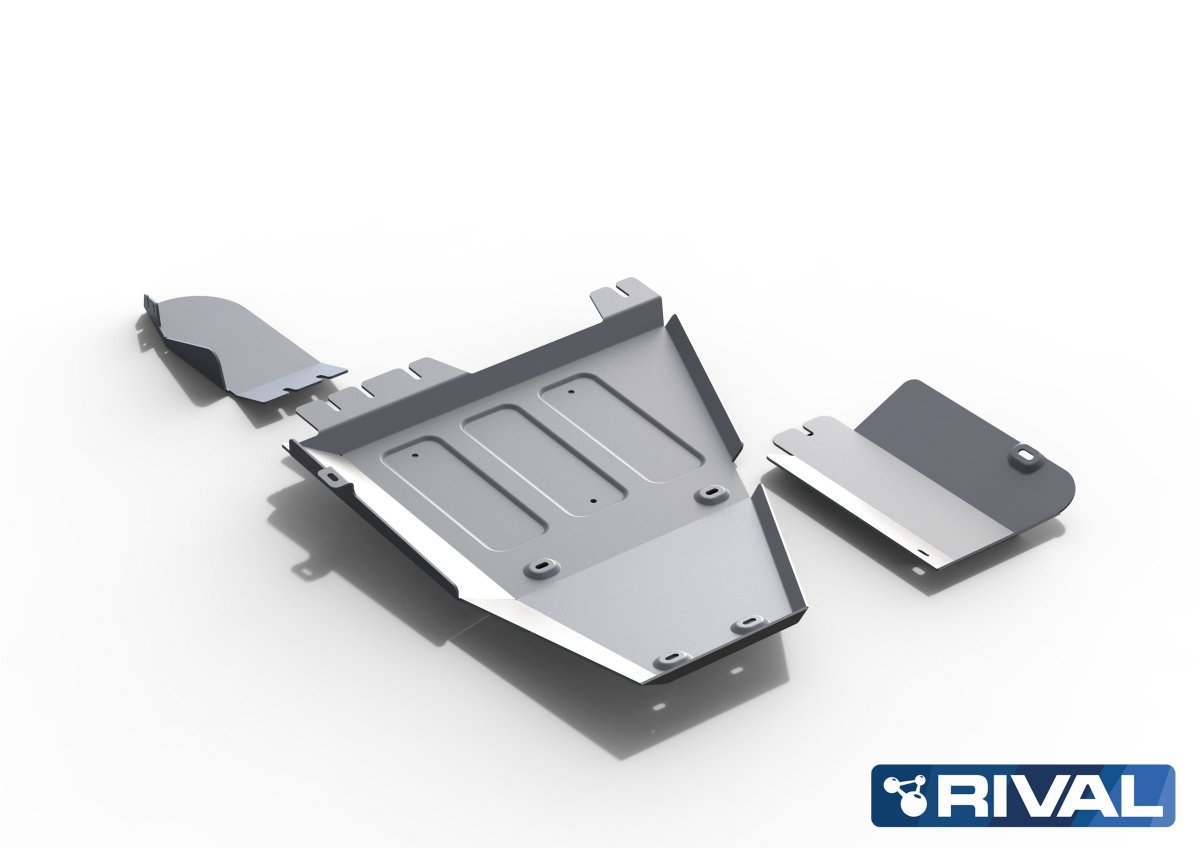 Kit 4x Protections Toyota Hilux REVO 2016-Présent - Rival4x4 - Aluminium 6mm - Toyota Hilux 2016+