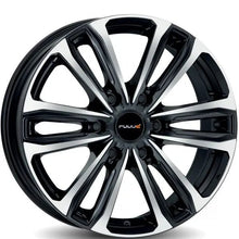 Jante Aluminium RUUUD Namur 6.5x17 6x120 ET50 CTR74.6 - Black Polished - Dacia Duster 2024+