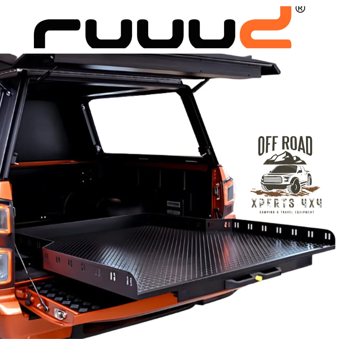 Plateau Coulissant RUUUD Ford Ranger 2023+ SUPER-CAB | Installation Sans Perçage - Ford Ranger/Raptor 2023+