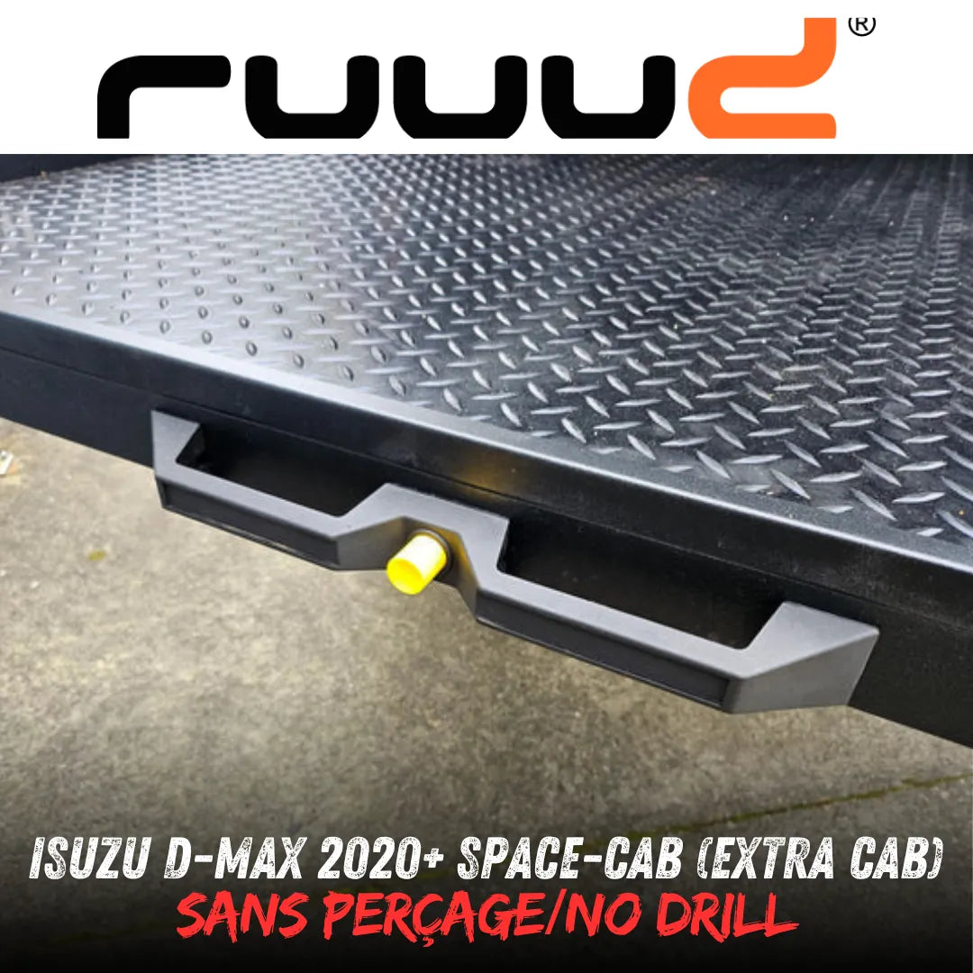 Plateau Coulissant RUUUD Isuzu D-Max 2020+ Space-Cab | Installation Sans Perçage - Isuzu Dmax 2020+