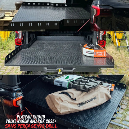 Plateau Coulissant RUUUD Volkswagen Amarok 2023+ NEXT GEN (Sans Perçage) - VW Amarok 2023+