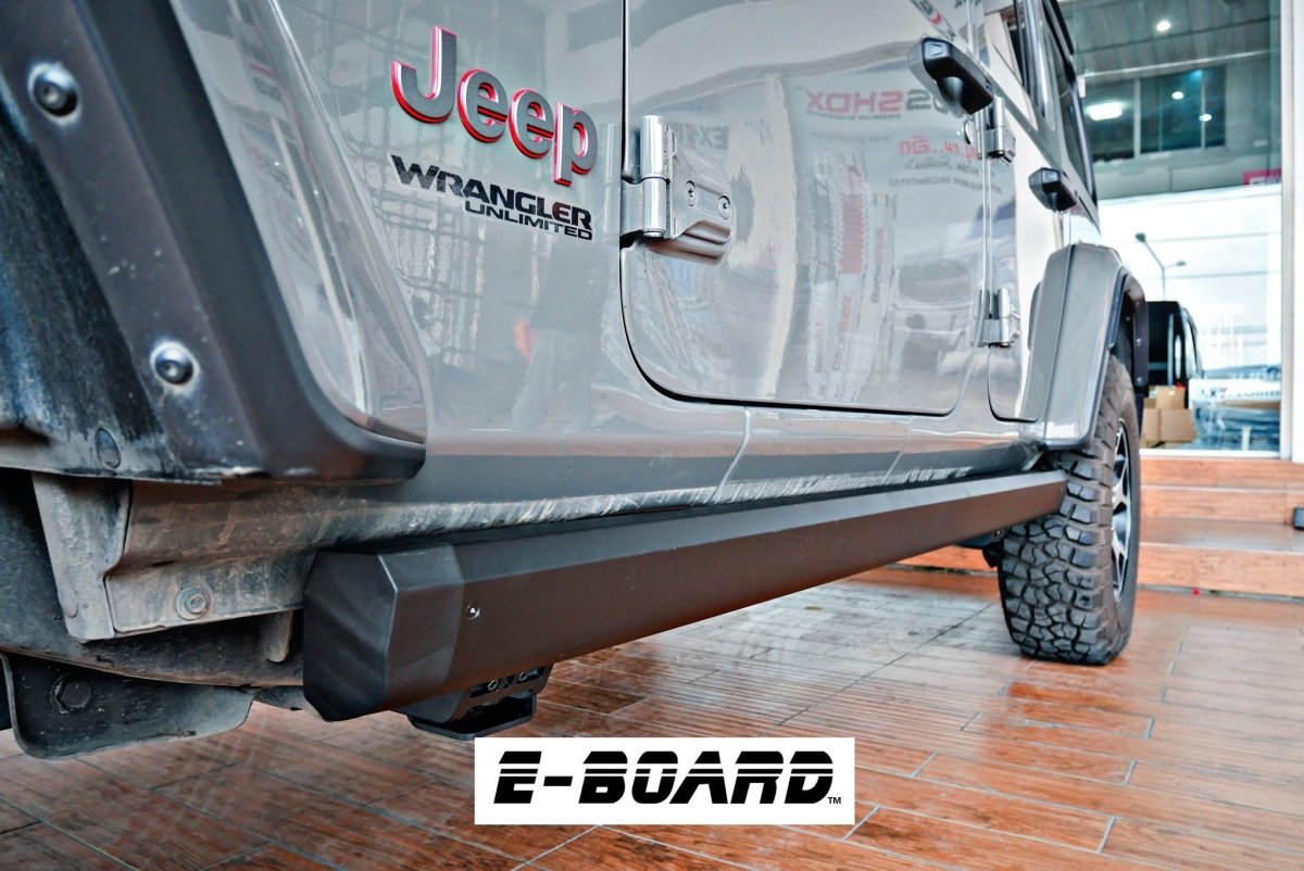Marche-Pieds Electriques T-MAX Jeep JK 2007 a 2018 | Powerboard - Jeep JK