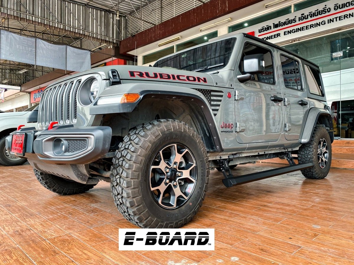 Marche-Pieds Electriques T-MAX Jeep JL 2018+| Powerboard - Jeep JL