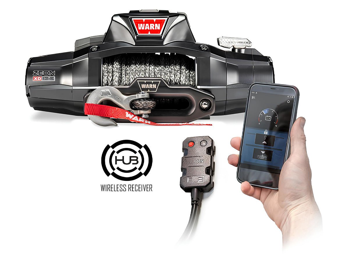 Treuil Warn Zeon XD12S 5.4T | Corde Synthétique & Sans Fil - BYD Shark 2024+