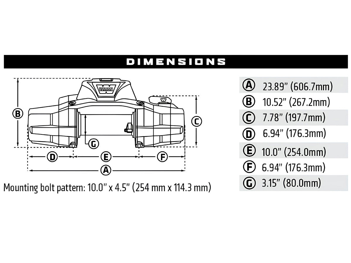Treuil Warn Zeon XP14-S 6350kg | Synthétique & Connecté - BYD Shark 2024+