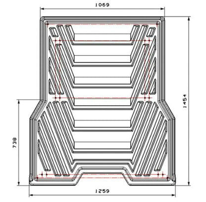 Plateau Coulissant Mitsubishi L200 Triton | Plateau de Benne - Mitsubishi L200 2005-2015