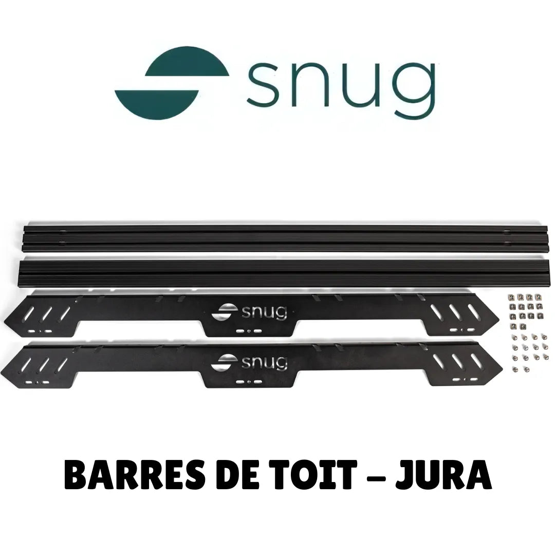 Kit Barres de Portage Tente de Toit SNUG JURA - BYD Shark 2024+