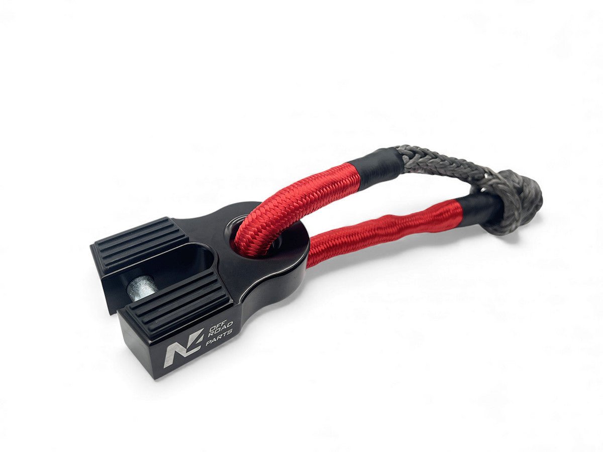 Arrêt de corde 10T alu noir pour manille souple N4-Offroad - BYD Shark 2024+