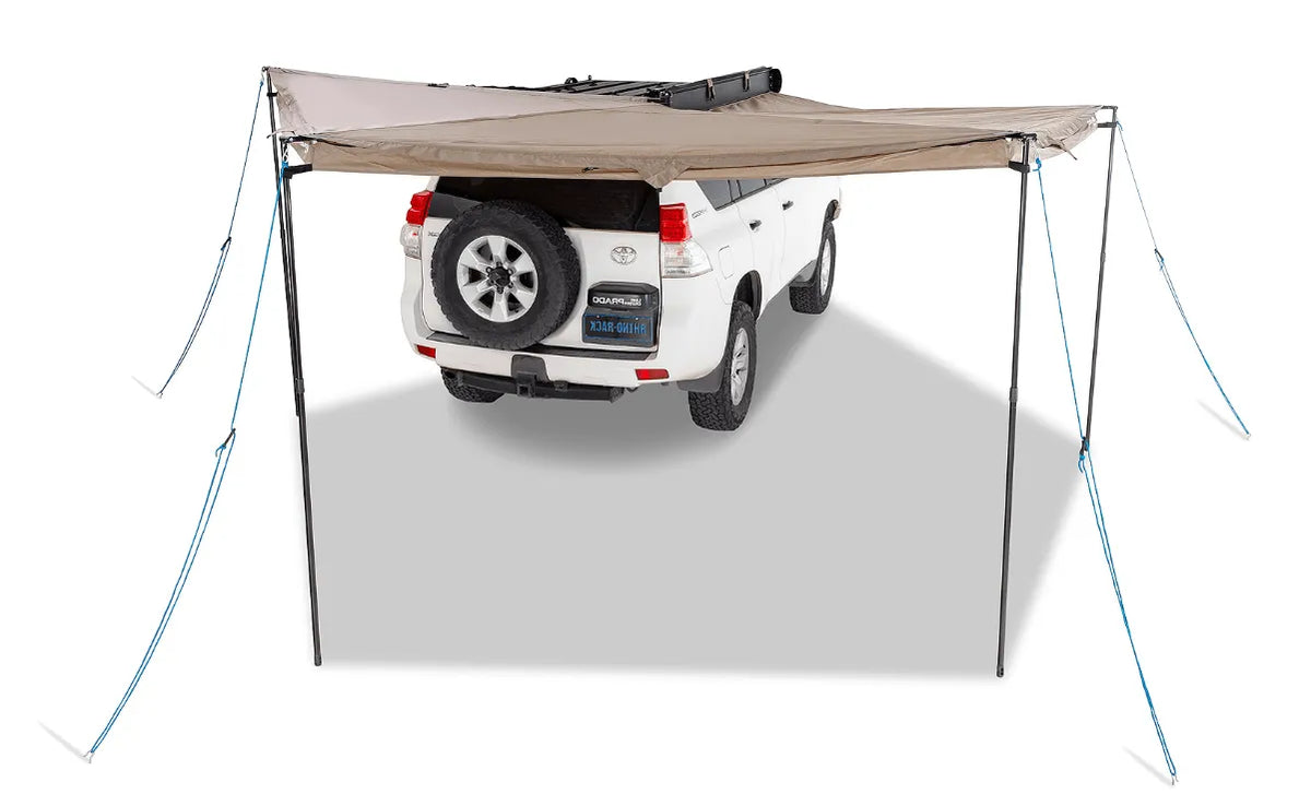 Auvent circulaire 270° Batwing 2.5m (Côté Droite) - avec fixations STOW IT - RHINO-RACK - BYD Shark 2024+