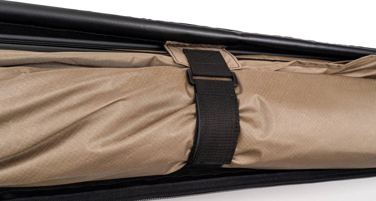 Auvent circulaire 270° Batwing Compact 2m (version gauche) - avec fixations STOW IT - RHINO-RACK - BYD Shark 2024+