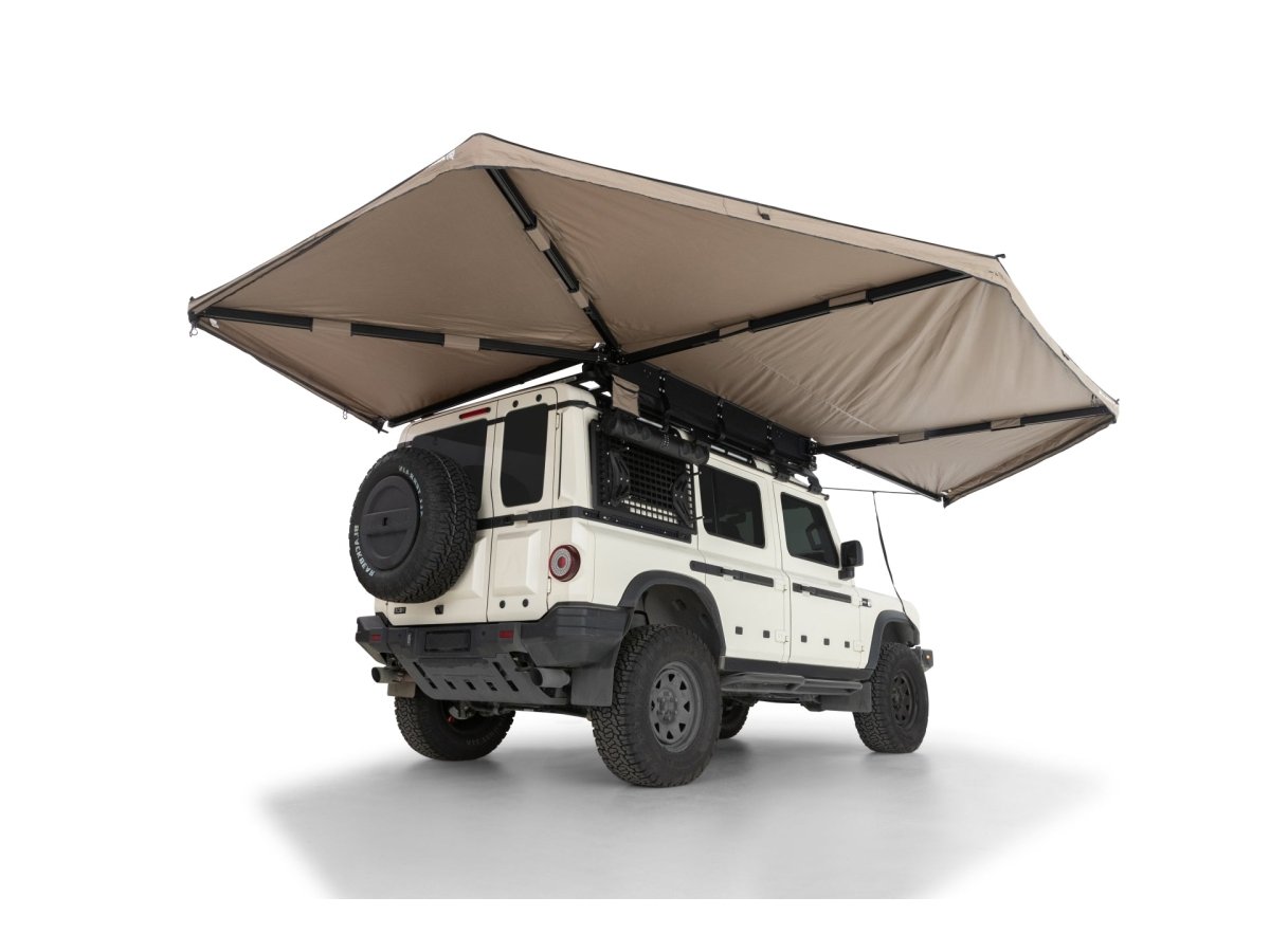 Pack Auvent 270° Auto-portant + Parois | Batwing Côté Droite - RHINO-RACK - BYD Shark 2024+