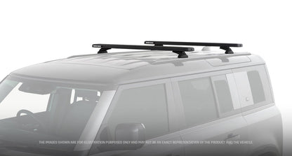 Kit 2 barres de toit 1260 mm système Reconn-deck Land Rover Defender II 110 L663 2020+ - RHINO-RACK - Defender 110