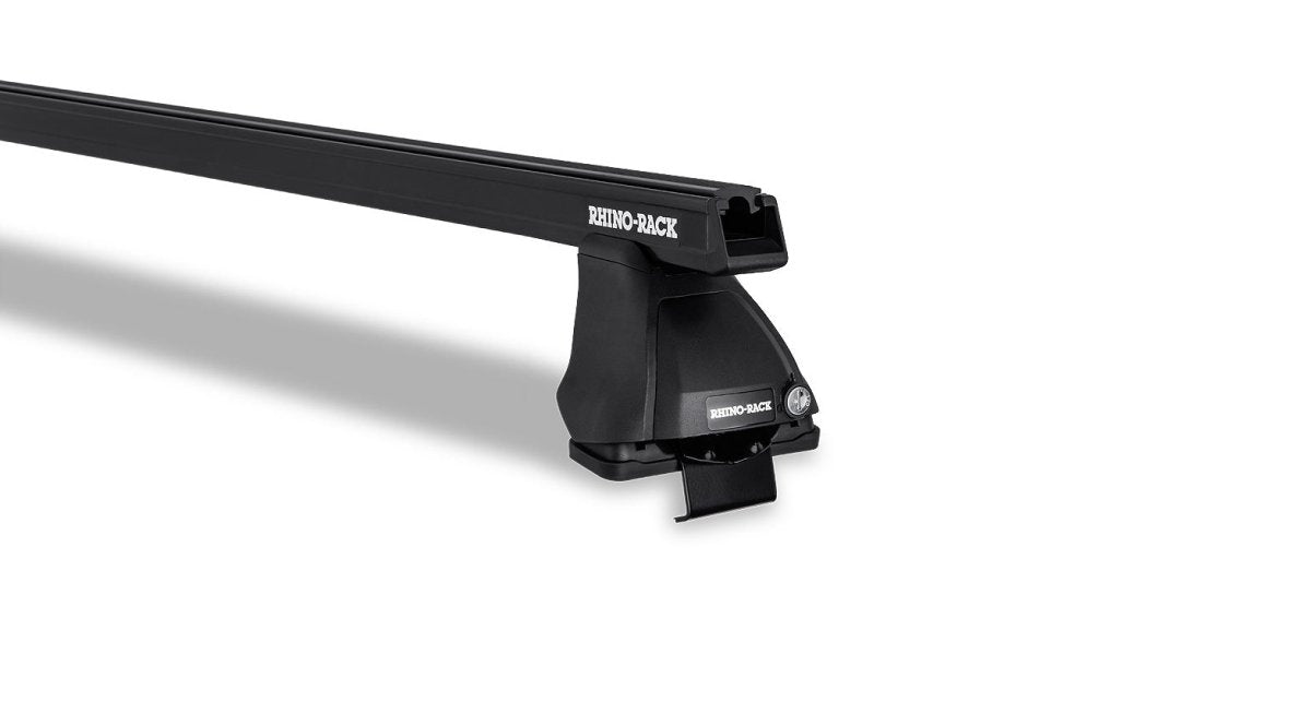 Kit 2 barres de toit Heavy Duty noire 1375mm série 2500 Isuzu D-Max Gen II TF (SX) 2016-2020 - RHINO-RACK - Isuzu Dmax 2012-2020