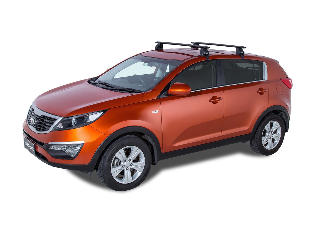 Kit 2 barres de toit Sportz 1260mm Kia Sportage SL 2010-2015 - RHINO-RACK -