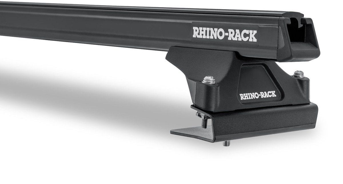 Kit 4 barres de toit noire Heavy Duty 1800mm avce pieds RLTP Ford Transit 2014+ - RHINO-RACK -
