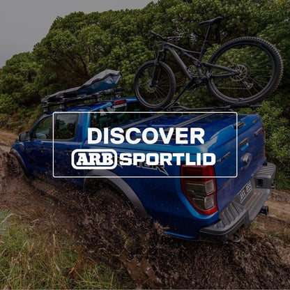 Couvre benne coffre - Sportlid V ARB + système de rails - Ford Ranger 2012+ / Raptor 2018+ - Ford Raptor 2018-2022