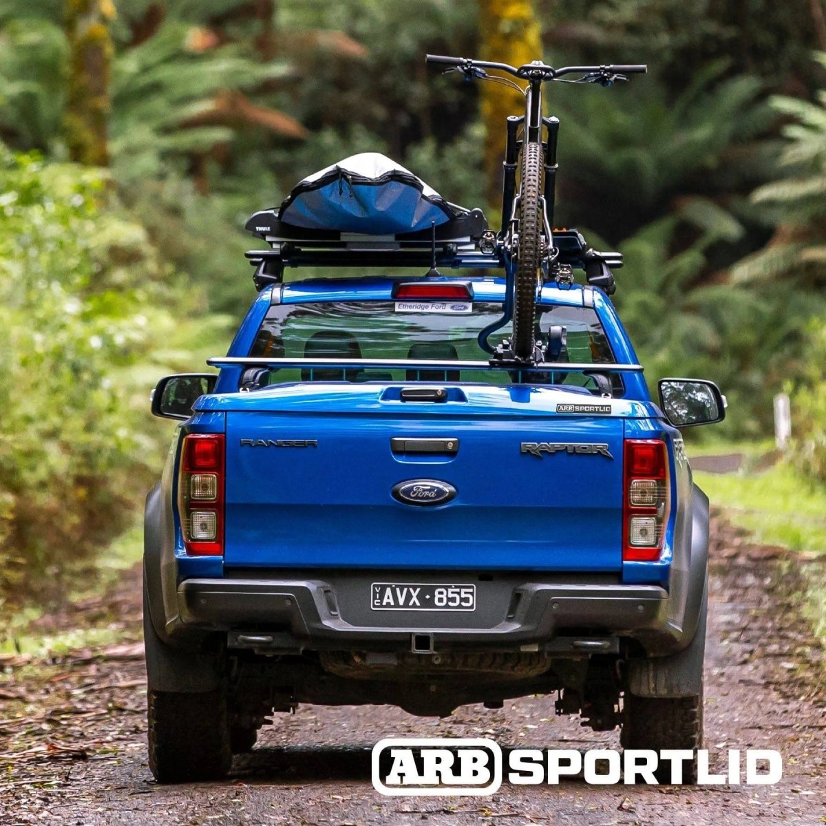 Couvre benne coffre - Sportlid V ARB + système de rails - Ford Ranger 2012+ / Raptor 2018+ - Ford Raptor 2018-2022