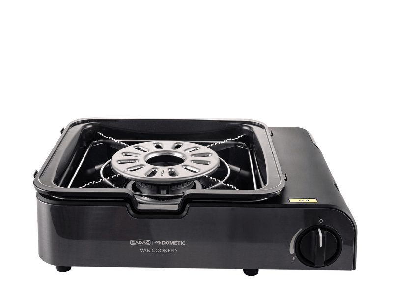 Barbecue à gaz compact avec plaque Cadac Van Cook FFD BBQ Plate - BYD Shark 2024+