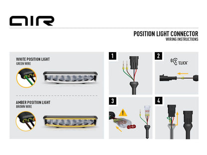 LAZER LAMPS AIR-90 Balise — Phare LED Compact 9160 lm - BYD Shark 2024+