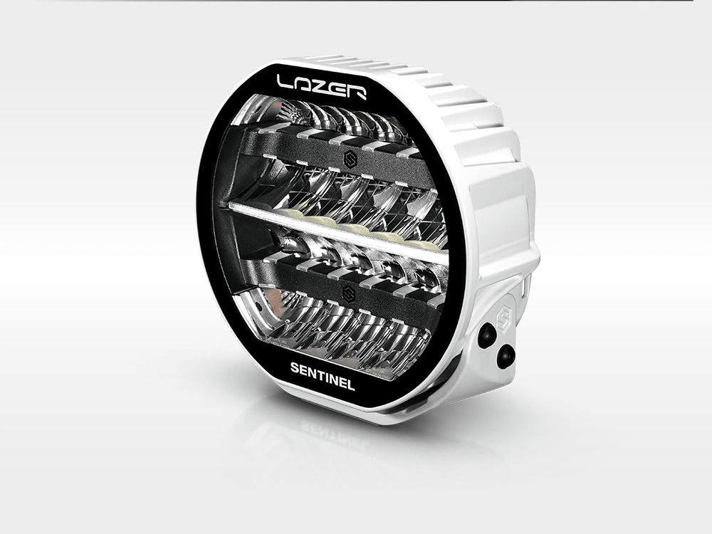 Longue portée LED LAZER LAMPS Sentinel 9 Highline PL2 Blanc avec fonction Gyrophare - BYD Shark 2024+