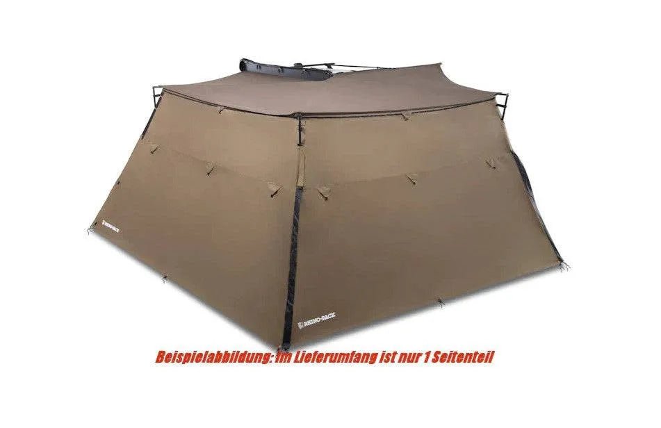 Paroi/mur trapézoïdale - Auvent Batwing Compact - RHINO-RACK - Dacia Duster 2010-2023