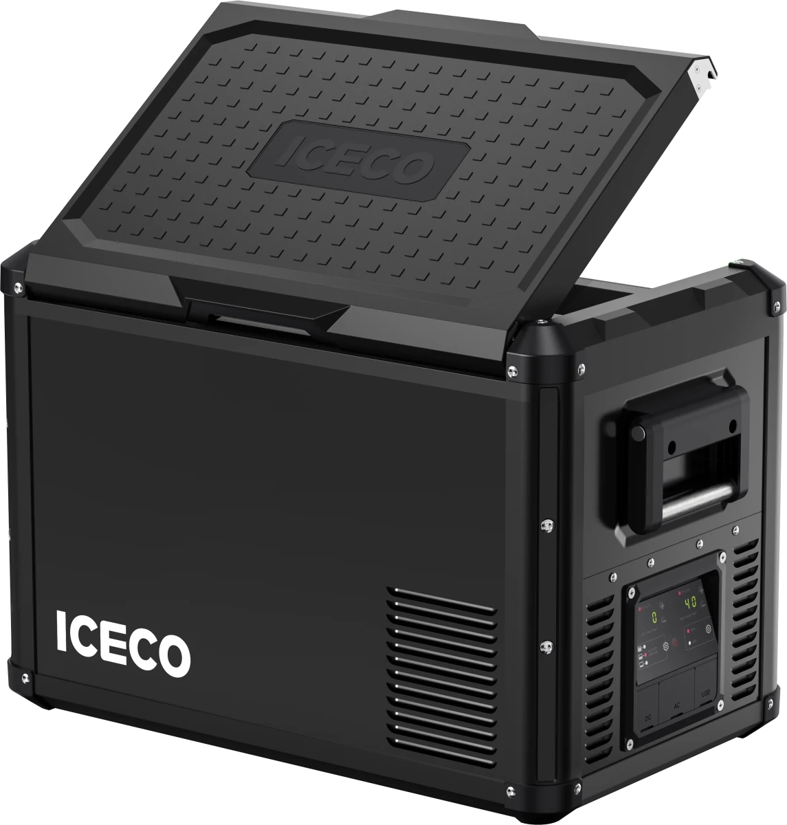 Refrigerateur/Congelateur ICECO 45L Double Compartiments - Vert Olive - BYD Shark 2024+