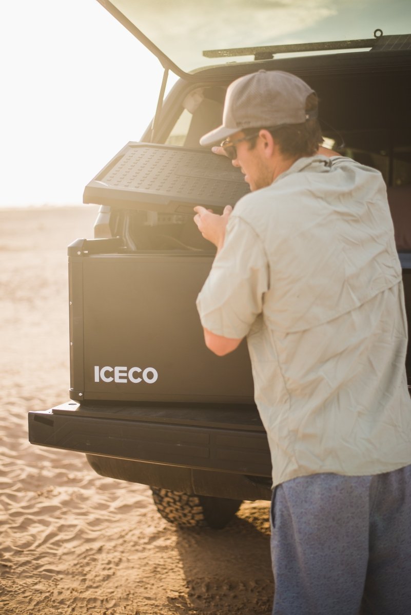 Réfrigérateur Congélateur ICECO VL60PROS 60L - Vert Olive - BYD Shark 2024+
