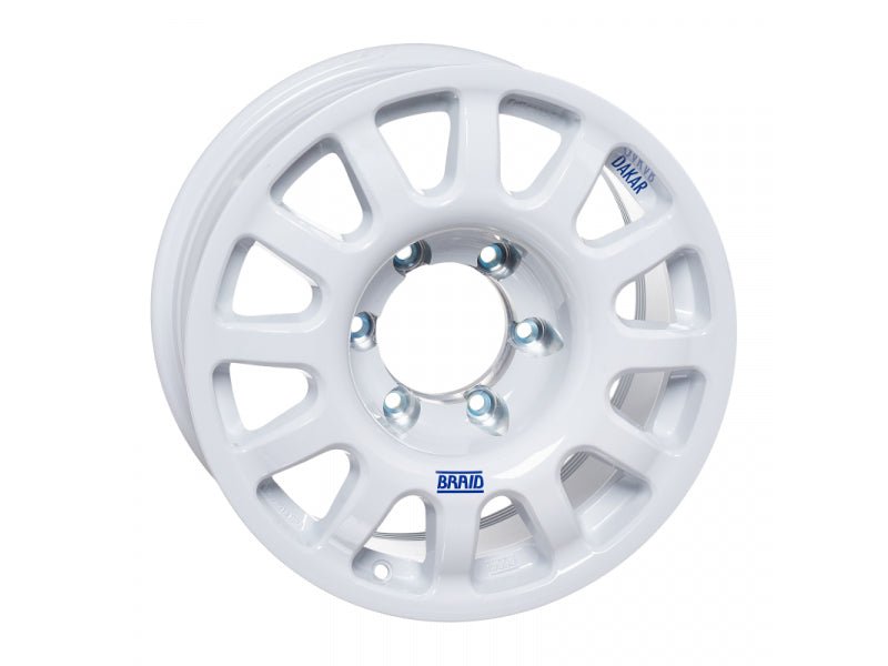 Jante Alu BRAID Fullrace Blanche 7x16 6x139.7 ET16 - Mitsubishi Pajero 1996-2007